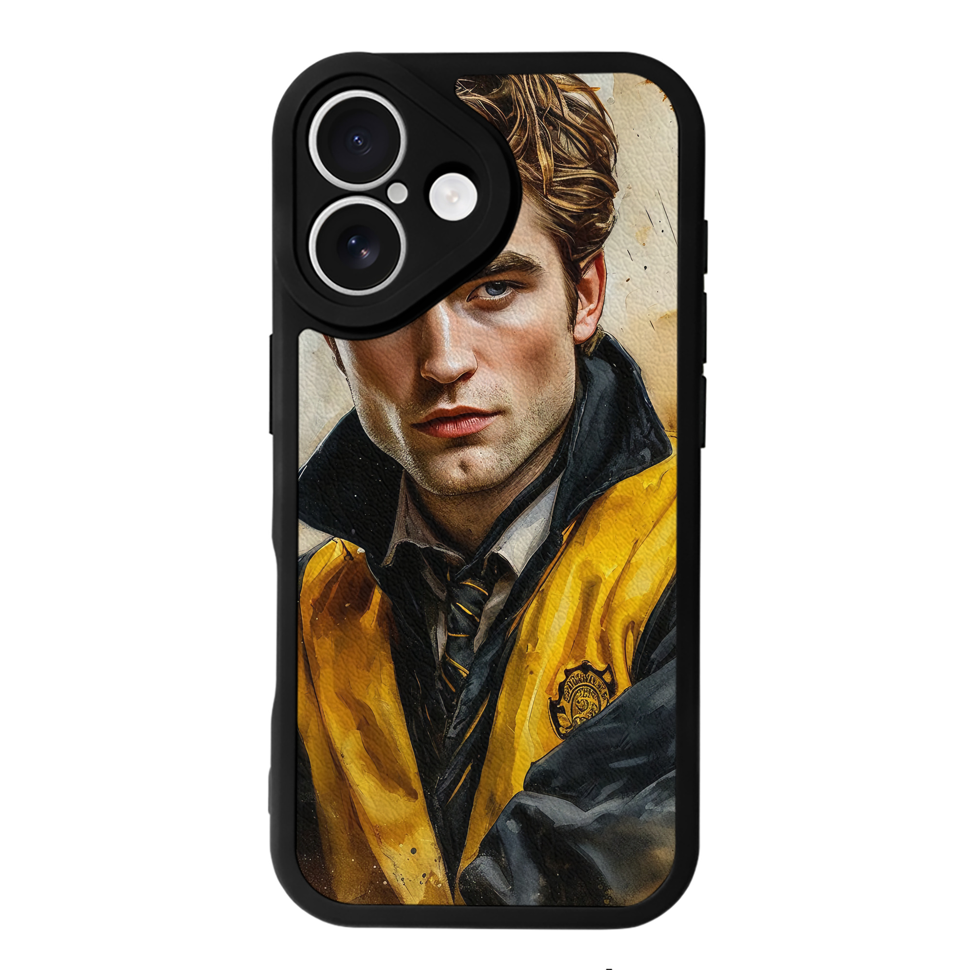 （画像用） Harry Potter ハリー・ポッターシリーズ 【iPhone 16シリーズ対応】シリコンスマホケース（レザー調） 材質：シリコン
